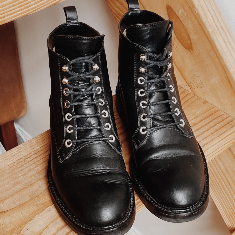 Theory Boreana Leather Bootir